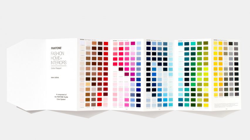 Pantone reveals 315 new colours