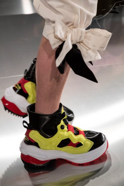 Maison Margiela and Reebok design split-toe sneakers for the digital age