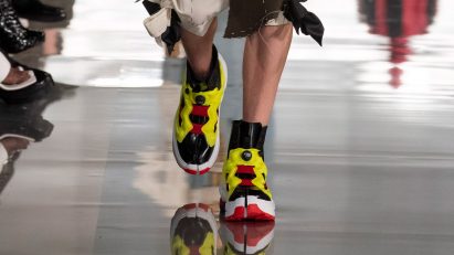 Maison Margiela and Reebok design split-toe sneakers for the digital age