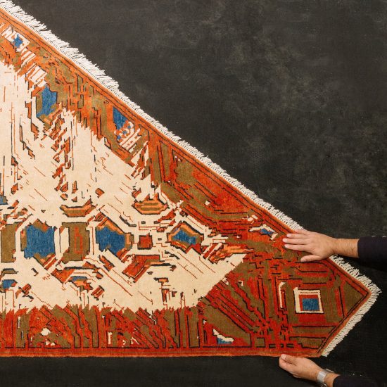 Kourosh Asgar-Irani uses parametric software to distort traditional Persian rug patterns
