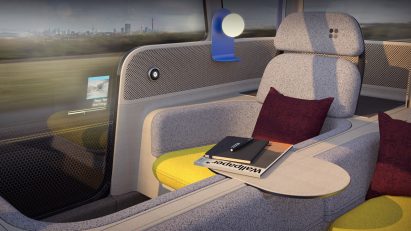 Seymourpowell forefronts privacy with ride-sharing in Quarter Car concept
