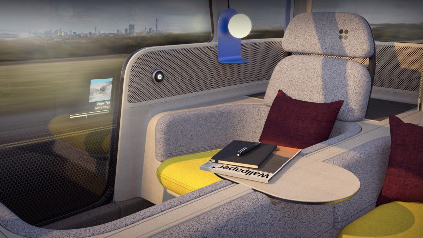 Seymourpowell forefronts privacy with ride-sharing in Quarter Car concept