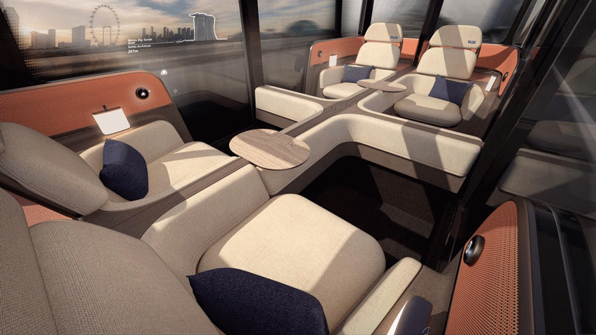 Seymourpowell forefronts privacy with ride-sharing in Quarter Car concept