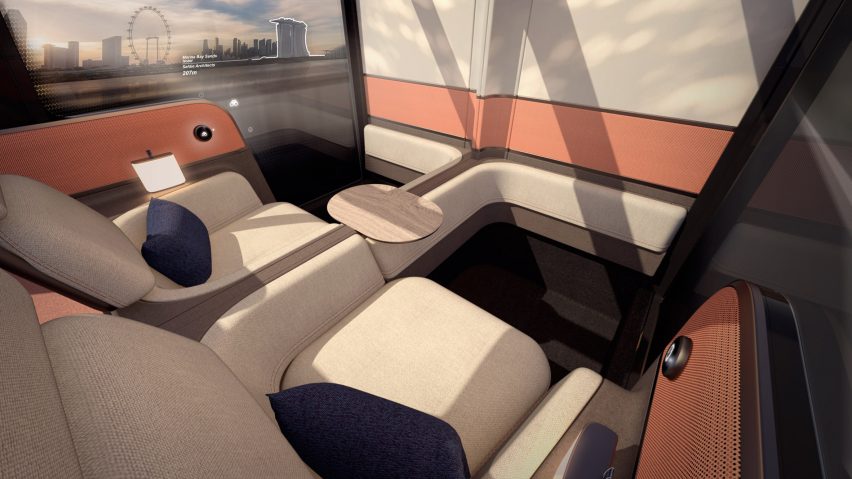 Seymourpowell forefronts privacy with ride-sharing in Quarter Car concept