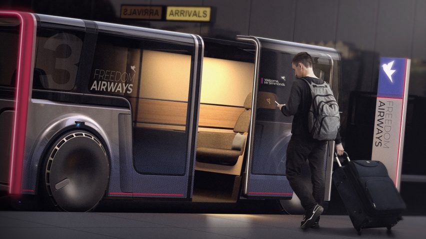 Seymourpowell forefronts privacy with ride-sharing in Quarter Car concept