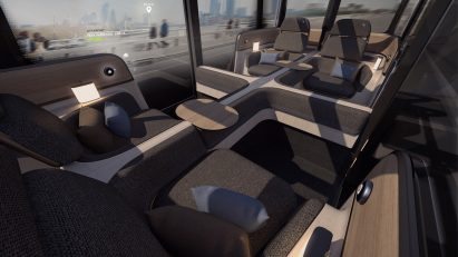 Seymourpowell forefronts privacy with ride-sharing in Quarter Car concept