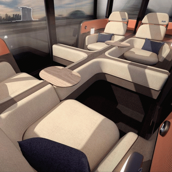Seymourpowell forefronts privacy with ride-sharing in Quarter Car concept