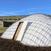 SheltAir gridshells can be inflated in 8 hours to isolate coronavirus patients