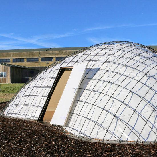 SheltAir gridshells can be inflated in 8 hours to isolate coronavirus patients