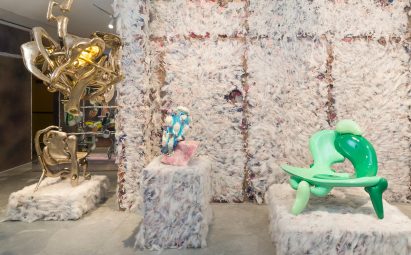Soft Bodies, Hard Spaces by Misha Kahn at Friedman Benda