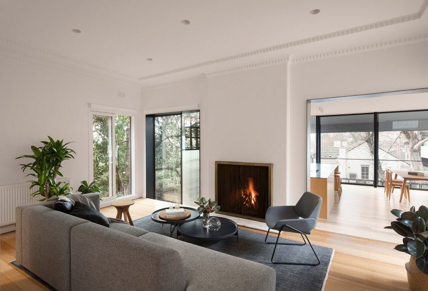 South Yarra House by AM Architecture living room