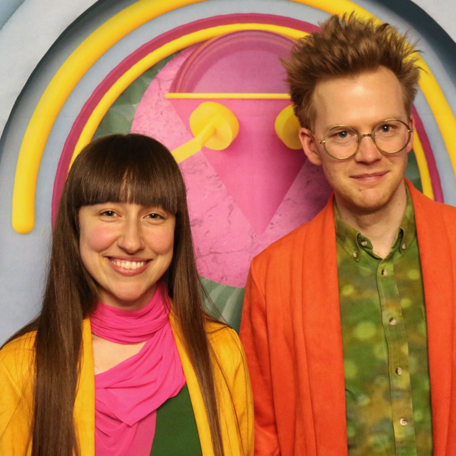 Lara Lesmes and Fredrik Hellberg of Space Popular