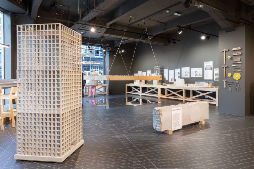 Stone skyscraper by Amin Taha's studio Groupwork and Webb Yates
