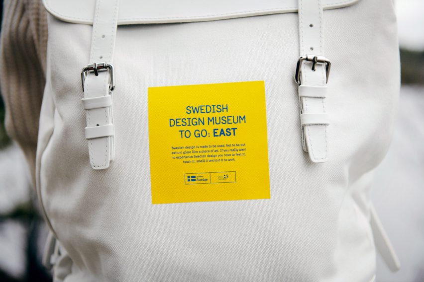 Swedish Design Museum squeezes latest exhibition inside a backpack