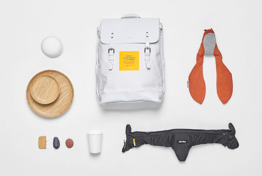 Swedish Design Museum squeezes latest exhibition inside a backpack