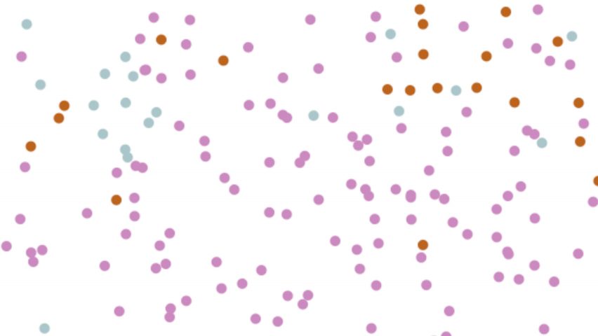 The Washington Post coronavirus simulator by Harry Stevens