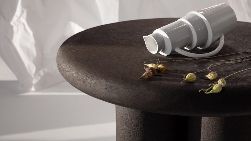 Tom Dixon designs furniture collection from "dream material" cork