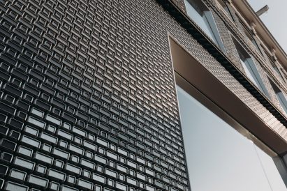Louis Vuitton store on PC Hooftstraat called Brick Pixelation by UNStudio