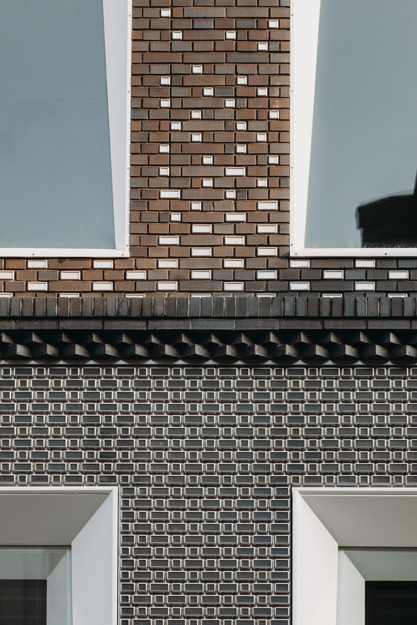 Louis Vuitton store on PC Hooftstraat called Brick Pixelation by UNStudio