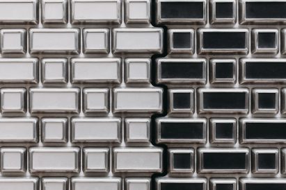 Louis Vuitton store on PC Hooftstraat called Brick Pixelation by UNStudio