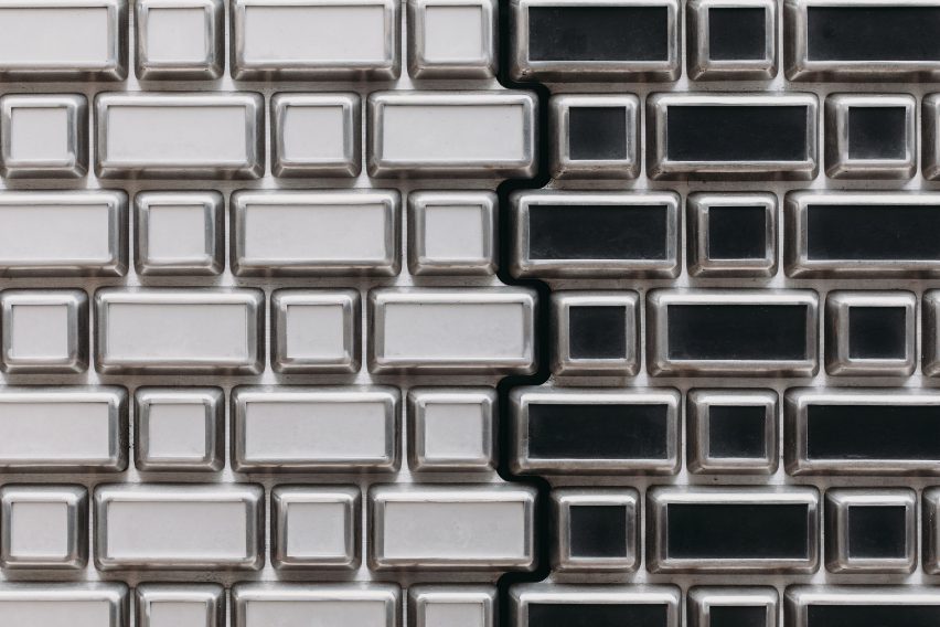 Louis Vuitton store on PC Hooftstraat called Brick Pixelation by UNStudio