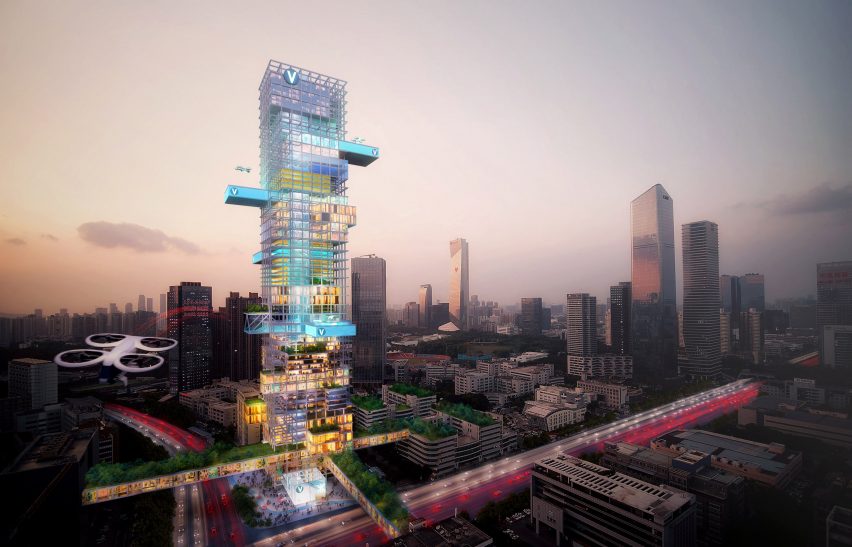 Urban Air Mobility (UAM) City Integration report by MVRDV and Airbus