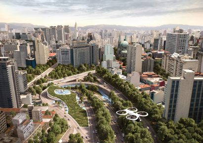 Urban Air Mobility (UAM) City Integration report by MVRDV and Airbus