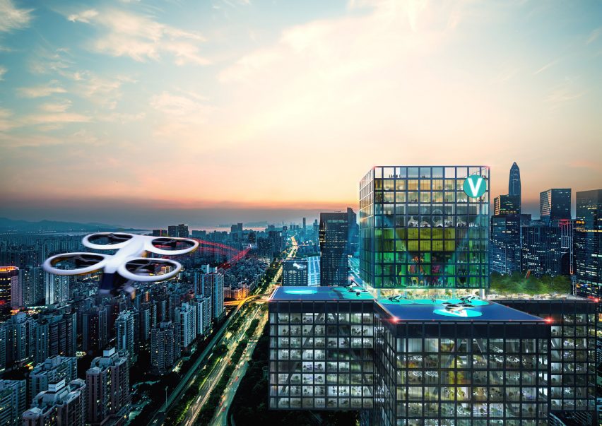 Urban Air Mobility (UAM) City Integration report by MVRDV and Airbus