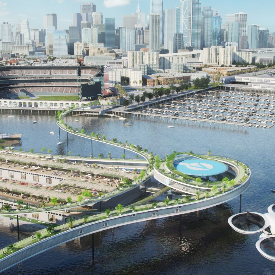 Urban Air Mobility (UAM) City Integration report by MVRDV and Airbus