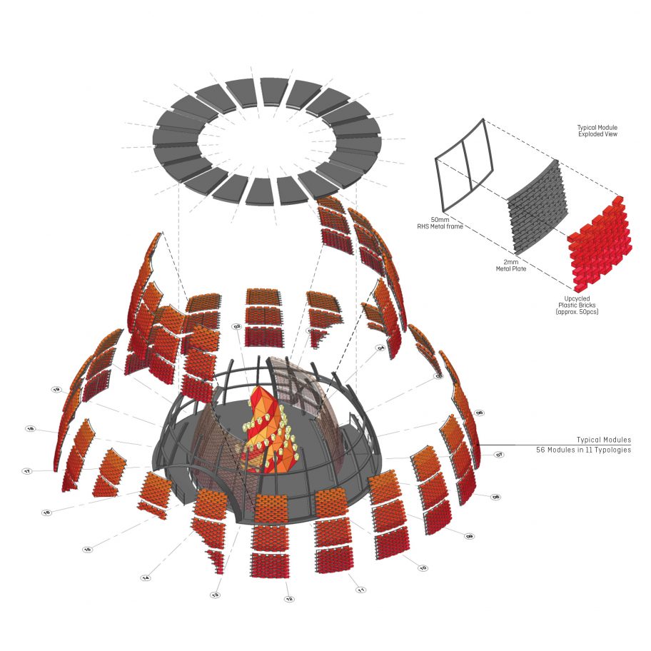 Wishing Pavilion by Daydreamers Design Axon