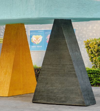 Yantian Dolmen by Sam Jacob Studio in Yantian port district of Shenzhen