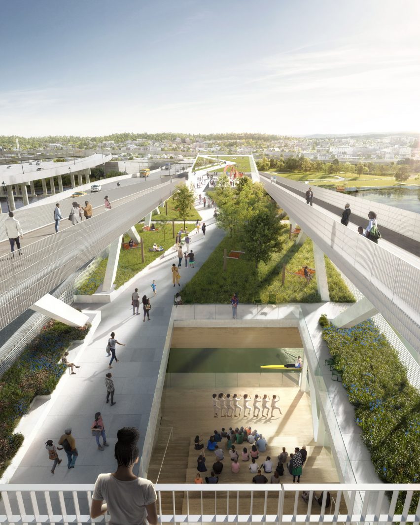 11th Street Bridge Park by OMA