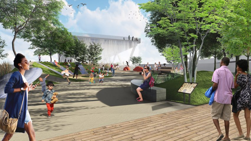 11th Street Bridge Park by OMA