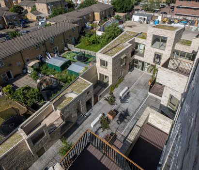 95 Peckham Road housing by Peter Barber Architects