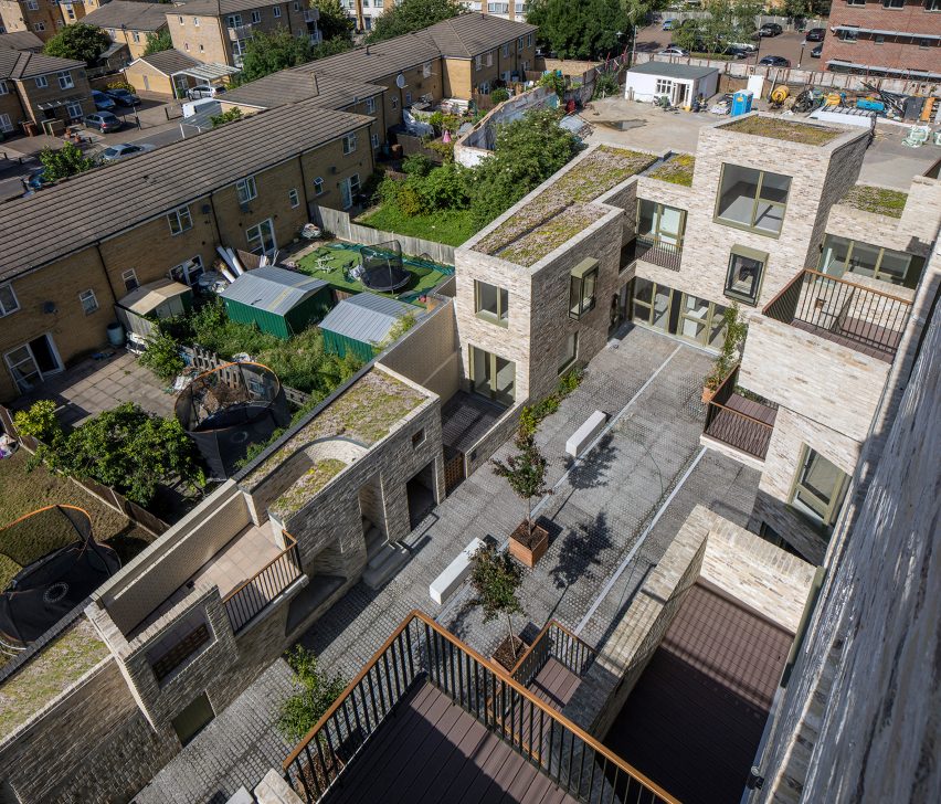 95 Peckham Road housing by Peter Barber Architects