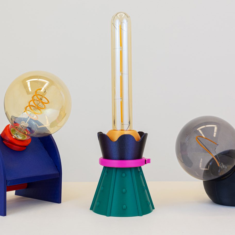 Hola Studio 3D-printed lamps for VDF x Ventura Projects