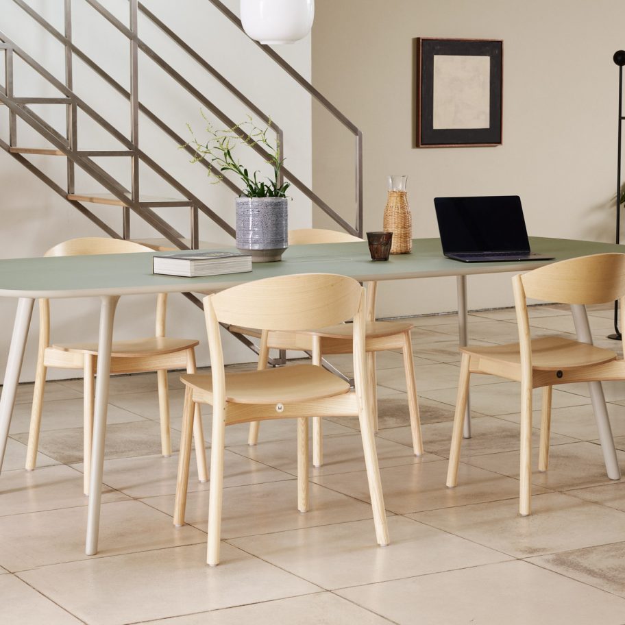 March Lite chair by Sir Kenneth Grange and SmithMatthias for Modus