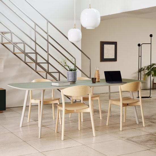 March Lite chair by Sir Kenneth Grange and SmithMatthias for Modus