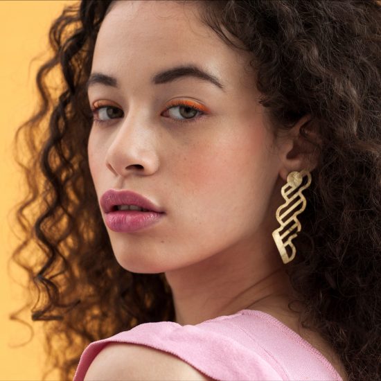 Giga statement earrings by Nmarra
