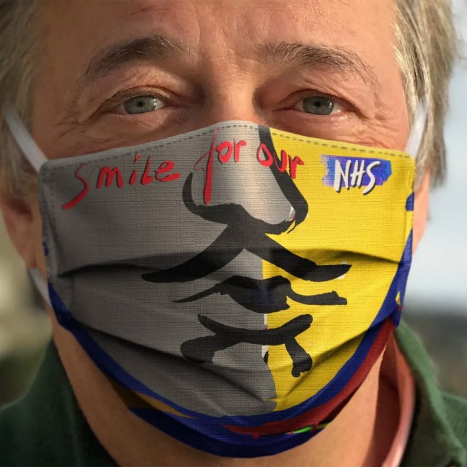 Ron Arad Smile for Our NHS masks