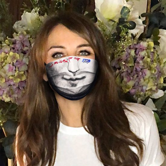 Ron Arad Smile for Our NHS masks