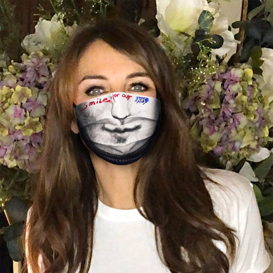 Ron Arad Smile for Our NHS masks
