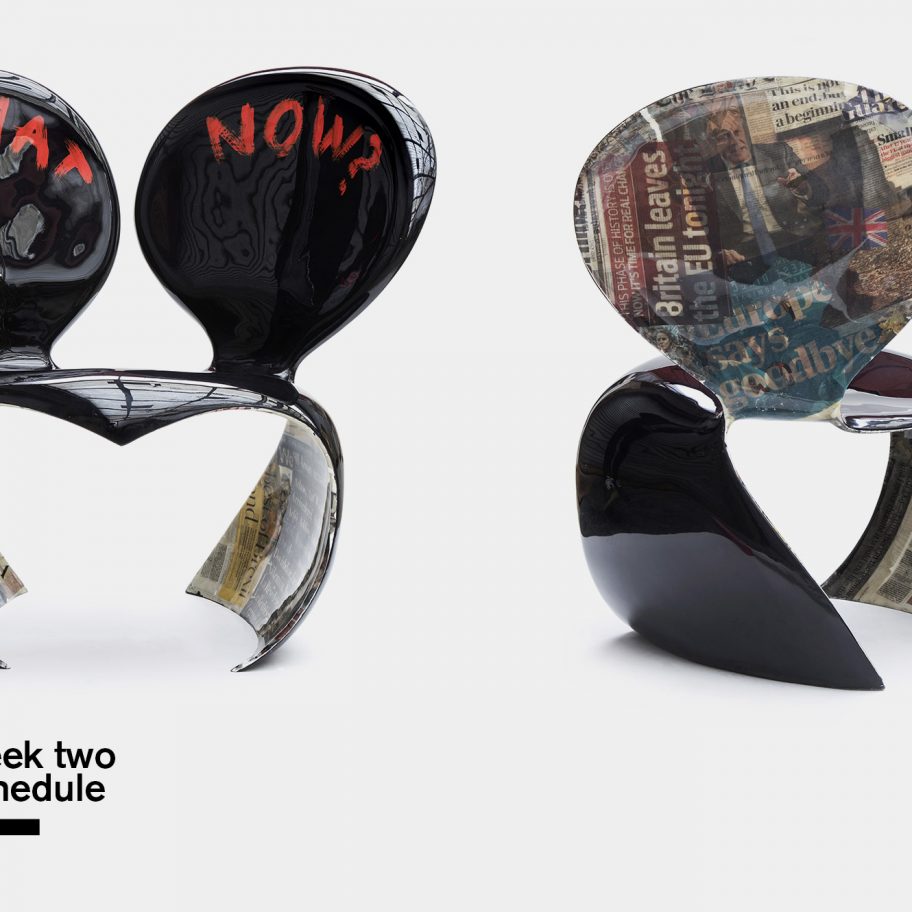 Ron Arad presents digital version of DFWTM in week two of VDF
