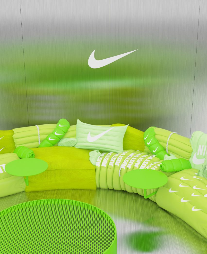 Air Max Day Sofa by Crosby Studios