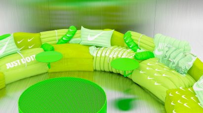 Air Max Day Sofa by Crosby Studios