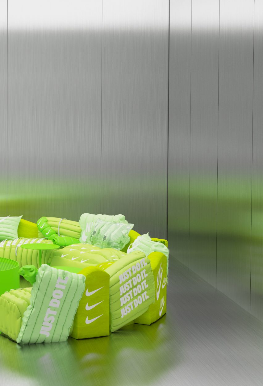 Air Max Day Sofa by Crosby Studios