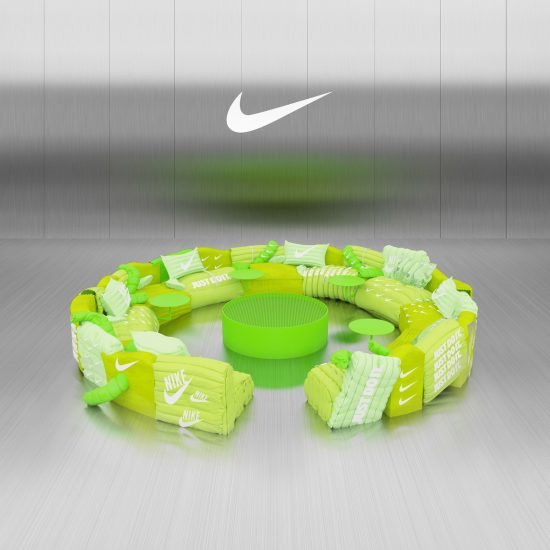 Air Max Day Sofa by Crosby Studios