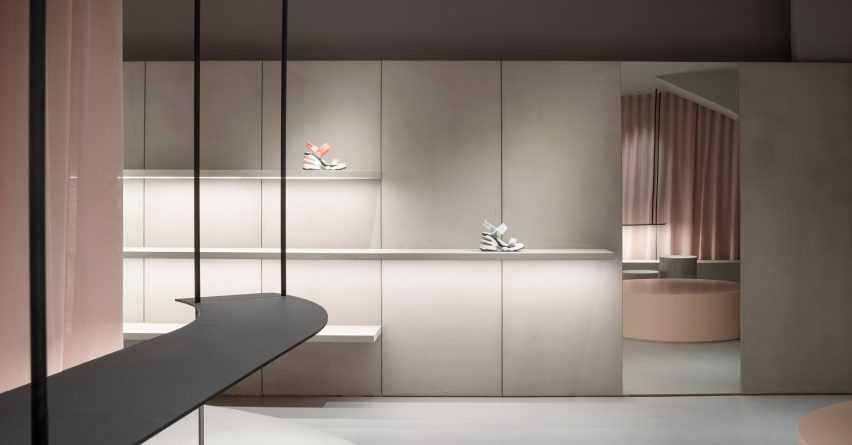 ASH Mallorca shoe store by Francesc Rifé Studio