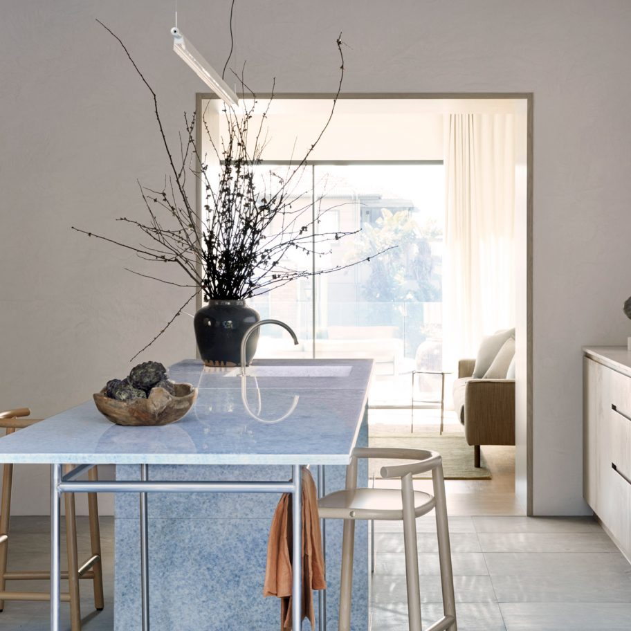 Balmoral Blue House by Esoteriko kitchen