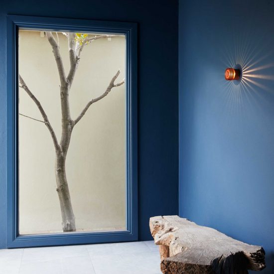 Blue bedroom